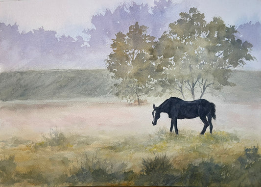 Grazing in the Mist