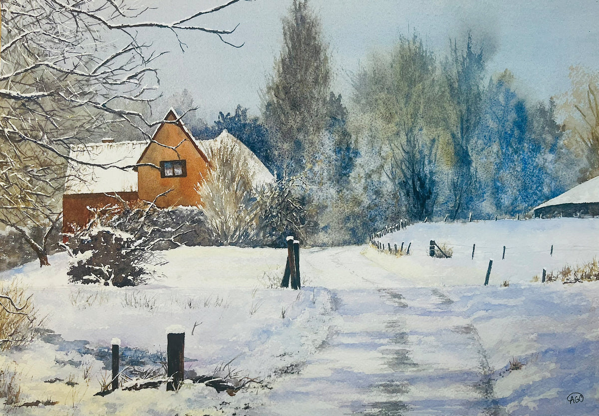 Winter Landscapes Notecards