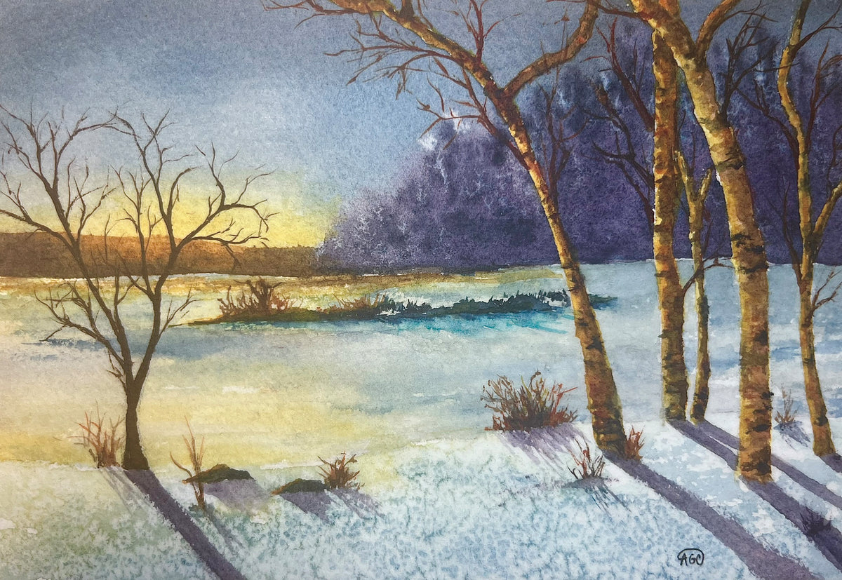 Winter Landscapes Notecards